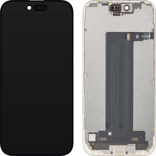 MP dotykový displej kompatibilný s Apple iPhone 17 Air, s rámom, softvérová verzia OLED FHD 120Hz diagnostika, čierny