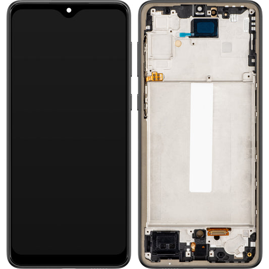 MP dotykový displej kompatibilný so Samsung Galaxy A33 5G A336, s rámom, verzia OLED, čierny 