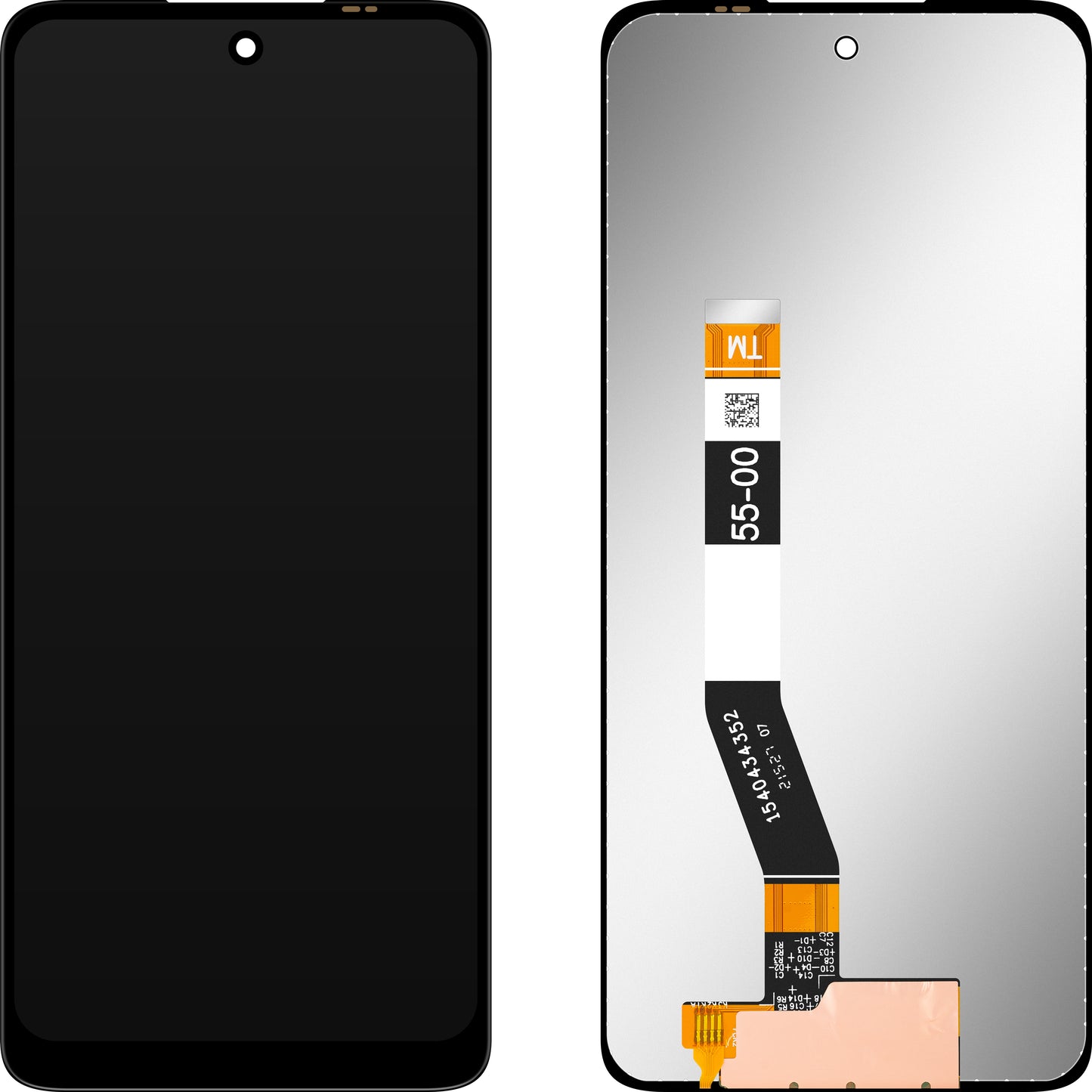 Displej s dotykovou obrazovkou MP kompatibilný s Motorola Moto G62 5G