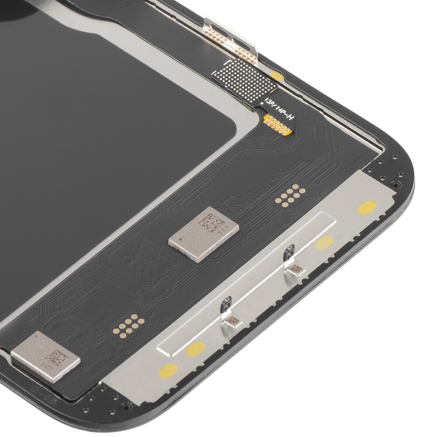 Displej s dotykovou obrazovkou MP kompatibilný s Apple iPhone 14 Pro, s rámom, verzia Soft OLED IC Movable 120Hz FHD, čierna