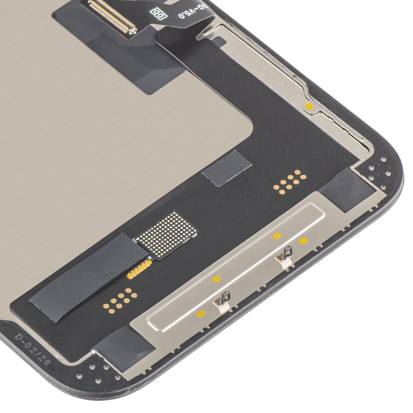 Displej s dotykovou obrazovkou MP kompatibilný s Apple iPhone 14, s rámom, verzia Soft OLED FHD 120Hz IC Movable, čierna