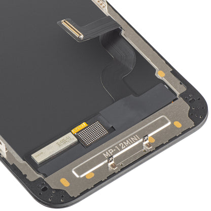 MP dotykový displej kompatibilný s Apple iPhone 12 mini, s rámom, verzia OLED FHD IC Movable, čierny