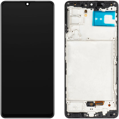 MP dotykový displej kompatibilný so Samsung Galaxy A42 5G A426, s rámom, verzia OLED, čierny 