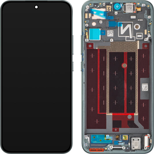 Displej s dotykovou obrazovkou Oppo Reno14, s rámom, Zelená (Forest Green), Service Pack 621029000602