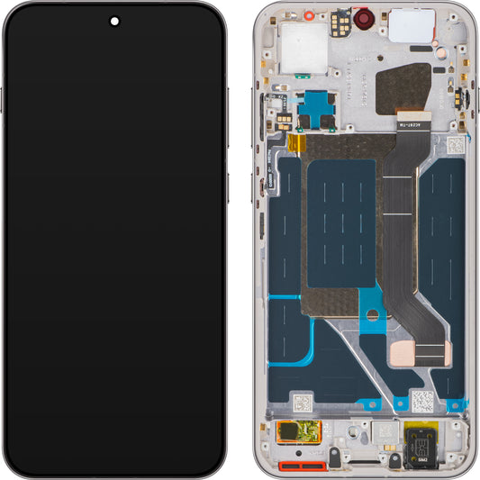 Displej s dotykovou obrazovkou Oppo Find X9, s rámom, Sivý (Titanium Grey), Service Pack 621029000716