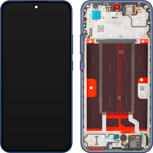 Displej s dotykovou obrazovkou Oppo A6 Pro 5G, s rámom, Modrý (Stellar Blue), Service Pack 621029000656
