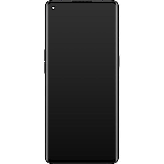 Displej s dotykovou obrazovkou Oppo Reno4 Pro 5G, s rámom, čierny (Space Black), servisný balík 4904736