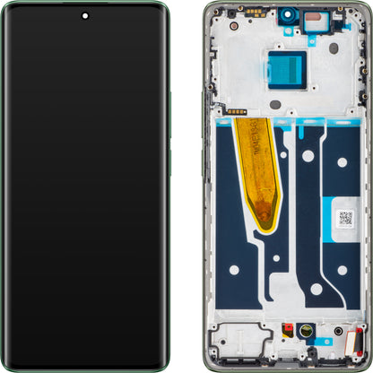 Displej s dotykovou obrazovkou Realme 11 Pro+, s rámom, zelený (Oasis Green), servisný balík 621029000027