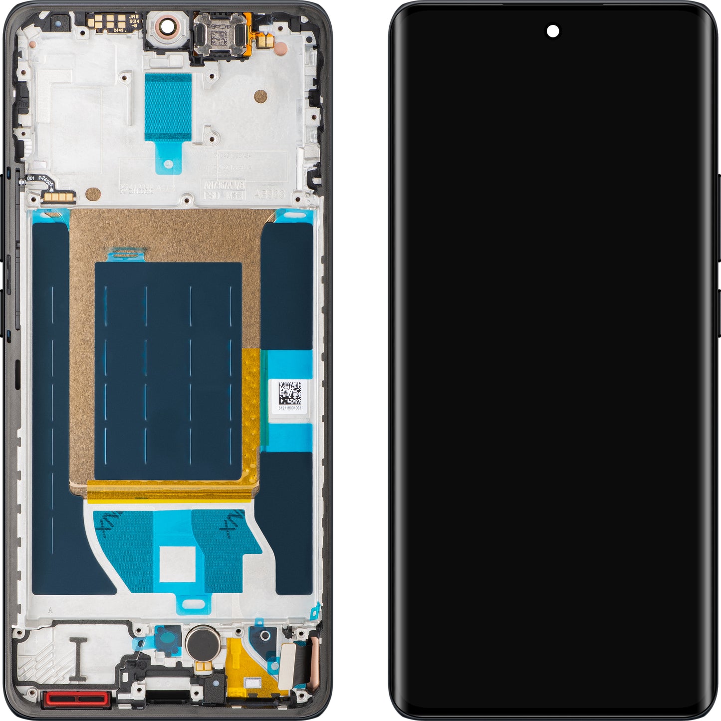 Display s dotykovým displejom Realme 14 Pro, s rámom, Sivý (Suede Grey), Service Pack 621029000421