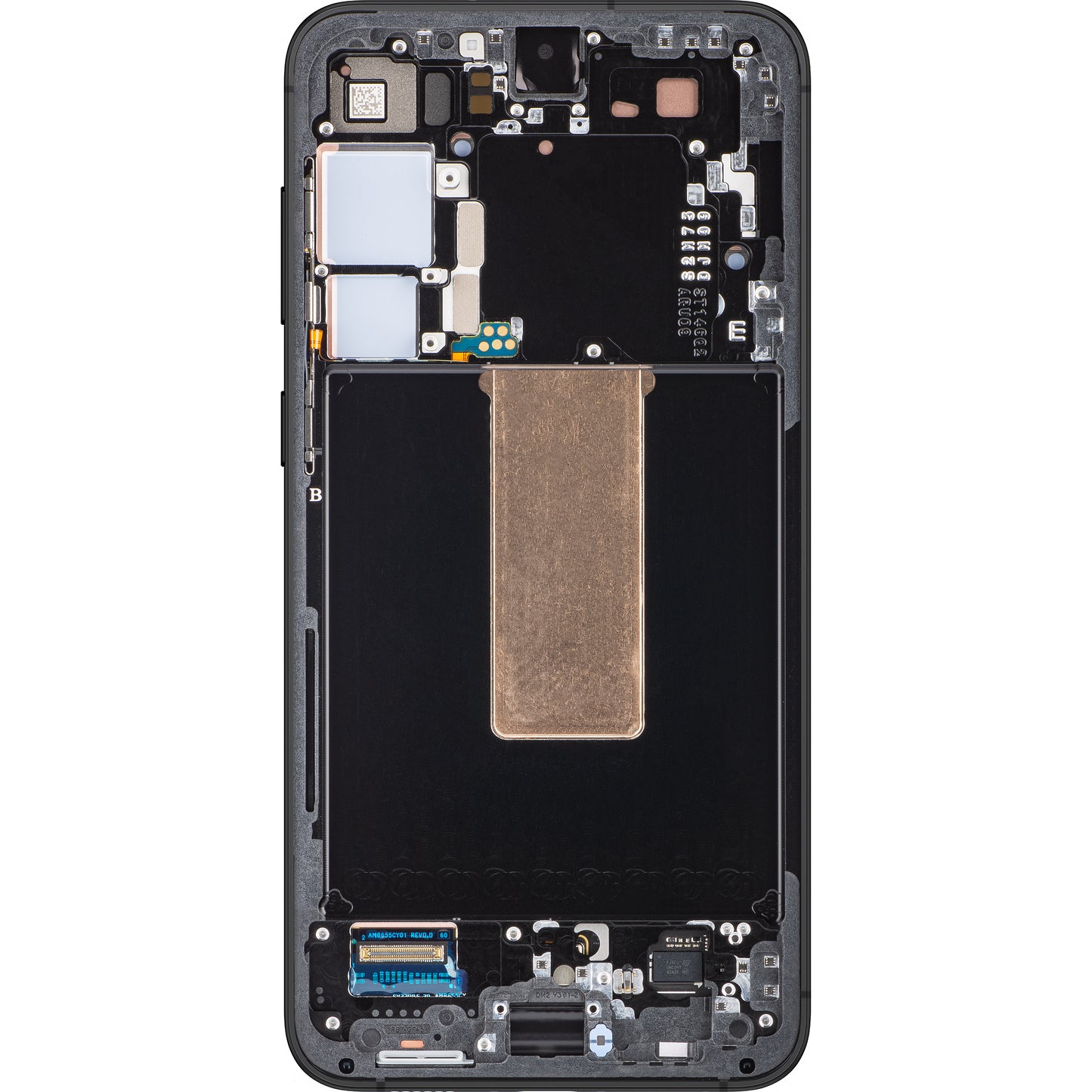 Touchscreen Display Samsung Galaxy S23+ S916, with Frame, Grey (Graphite), Service Pack GH82-30476E