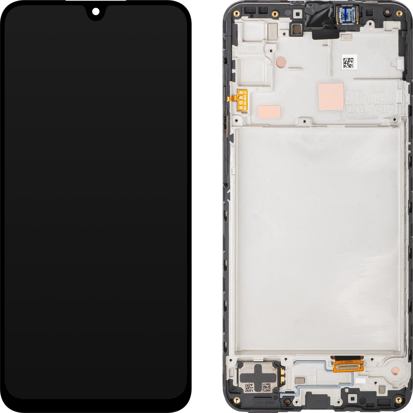 Samsung Galaxy A16 4G A165 Dotykový displej Samsung Galaxy A16 4G A165, s rámom, čierny, servisný balík GH82-36253A 