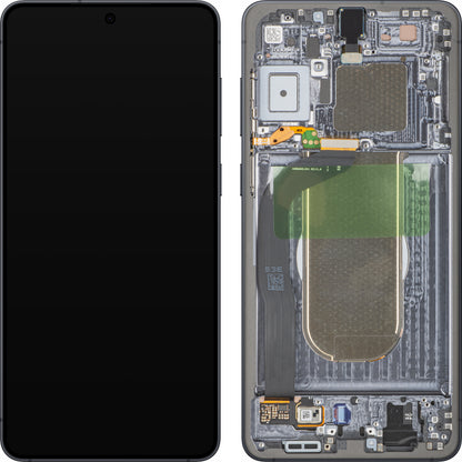 Displej s dotykovou obrazovkou Samsung Galaxy S25 Edge S937, s rámom, čierny (Titanium Jetblack), Service Pack GH82-37224C