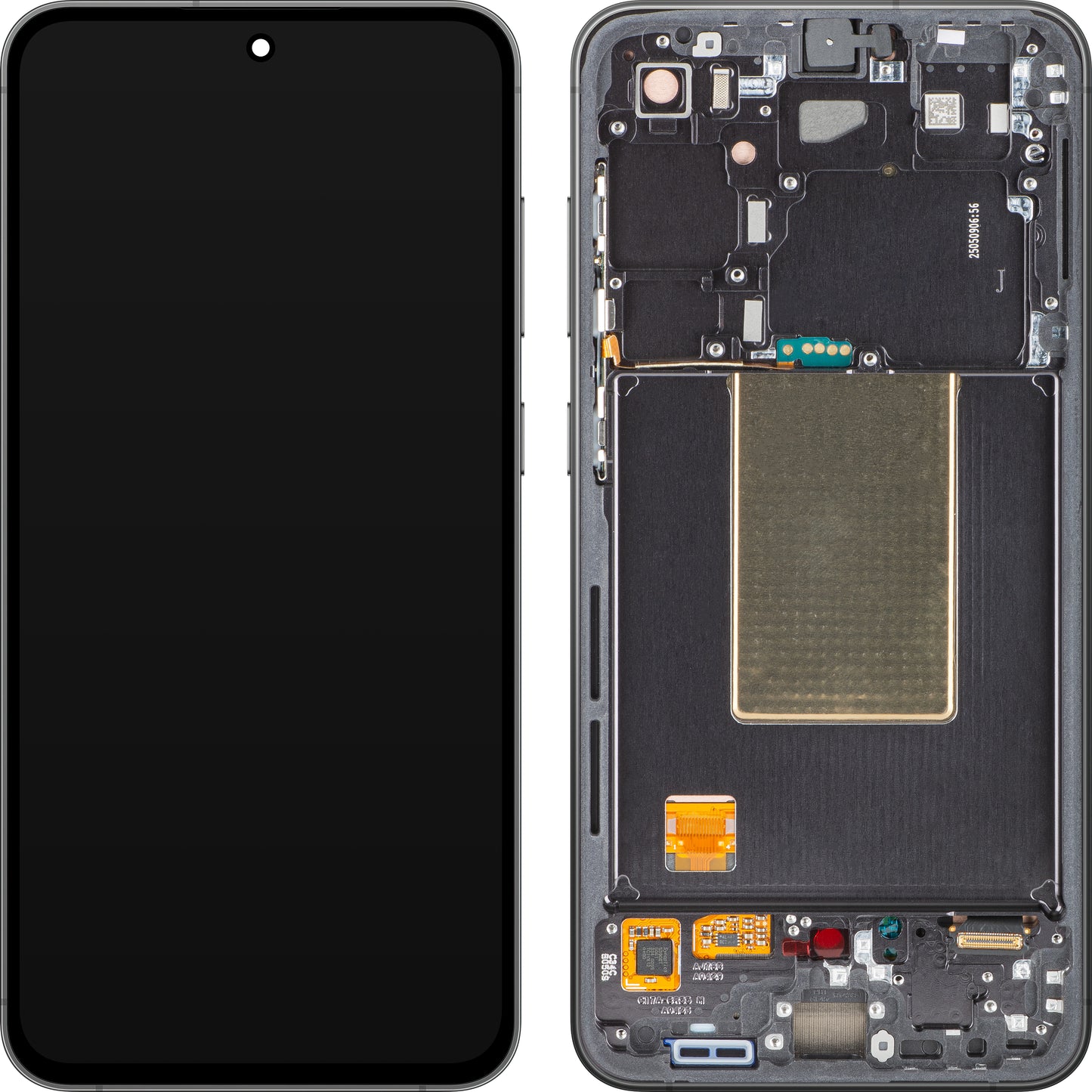 Samsung Galaxy S24 FE S721 dotykový displej Samsung Galaxy S24 FE S721, s rámom, čierny (grafitový), servisný balíček GH82-35848A 