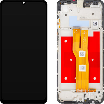 Displej s dotykovou obrazovkou Samsung Galaxy A07 4G A075, s rámom, sivý, Service Pack GH81-28044A