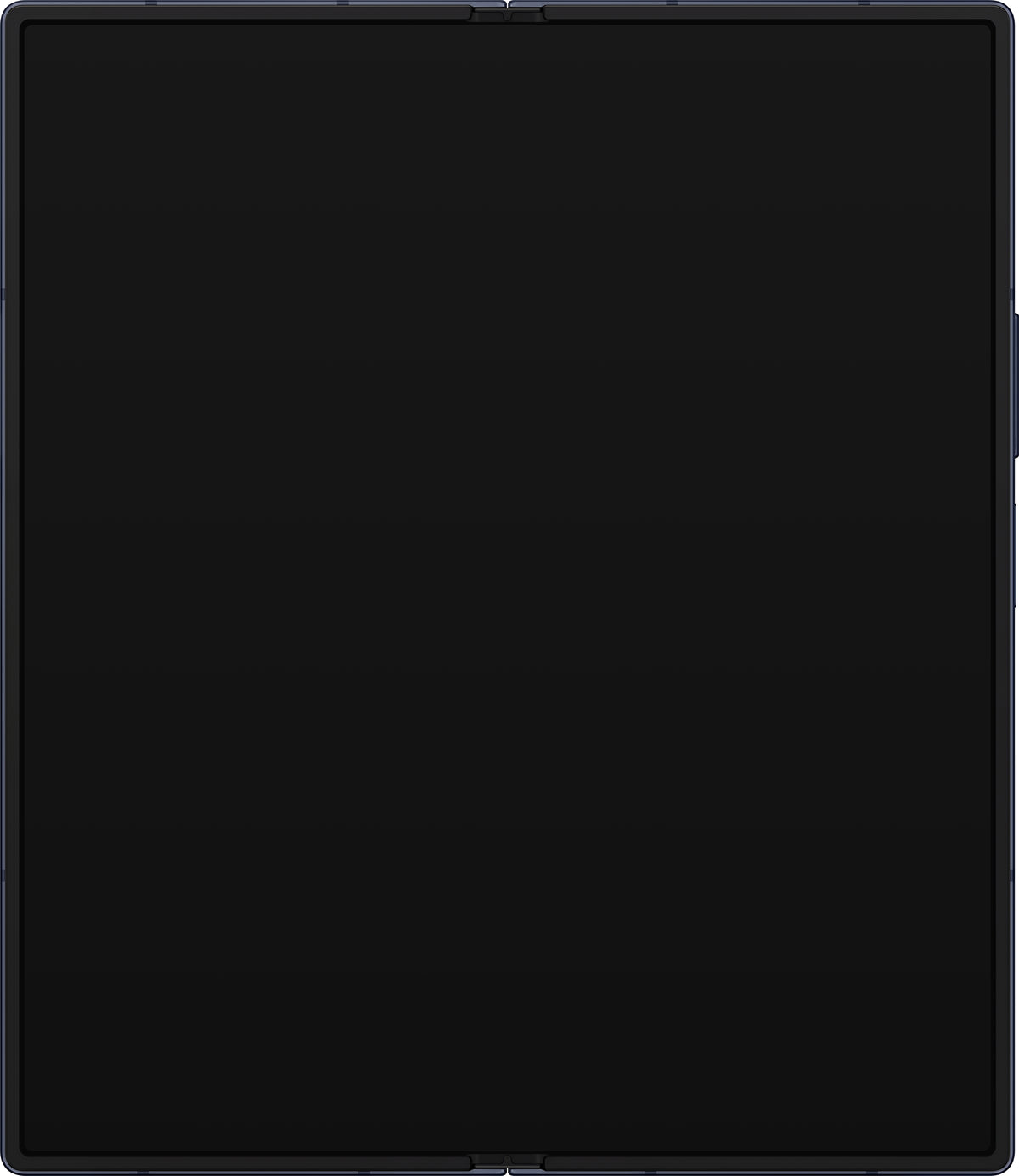Samsung Galaxy Z Fold6 F956 Touchscreen Display, with Frame, Sub Inner, Navy, Service Pack GH82-35042C