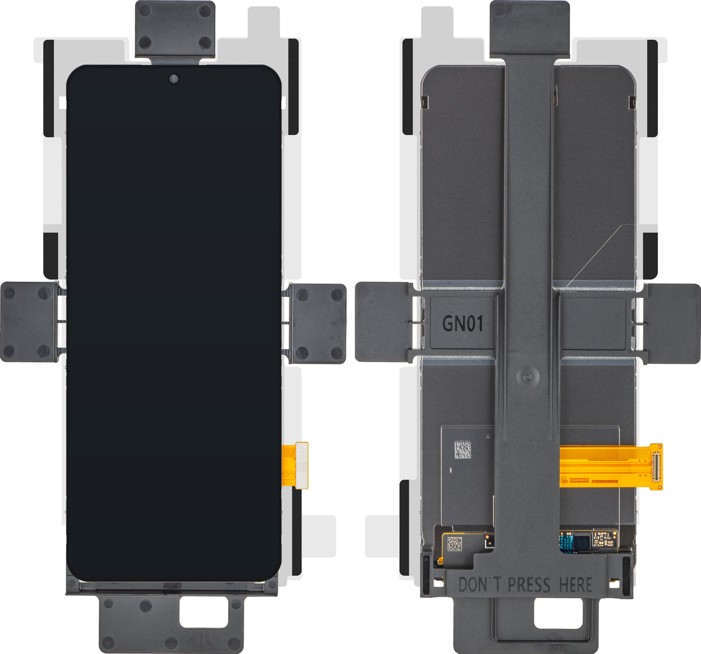 Displej s dotykovou obrazovkou Samsung Galaxy Z Flip6 F741, Sub Inner, servisný balík GH82-35022A