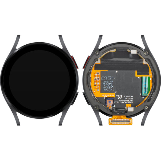 Displej s dotykovou obrazovkou Samsung Galaxy Watch FE, s rámom, verzia BT, čierna, servisný balík GH97-30050A