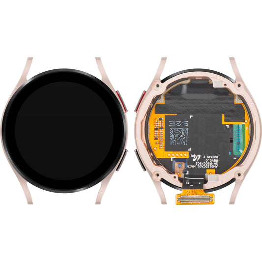 Displej s dotykovou obrazovkou Samsung Galaxy Watch FE, s rámom, BT verzia, ružovo-zlatá, servisný balík GH97-30050D