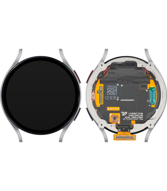 Dotykový displej Samsung Galaxy Watch6 44mm, s rámom, BT verzia, strieborný, servisný balík GH97-28837C