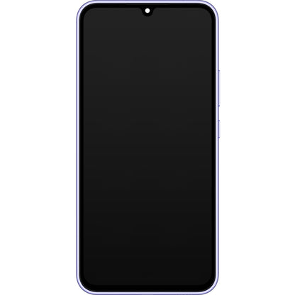 Samsung Galaxy Galaxy A34 A346 Touchscreen Display with Frame, Purple, Service Pack GH82-31200D