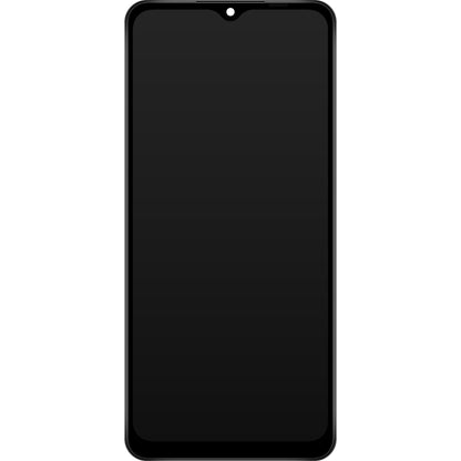 Dotykový displej Samsung Galaxy A12 Nacho A127, s rámom, čierny, repasovaný GH82-26486A