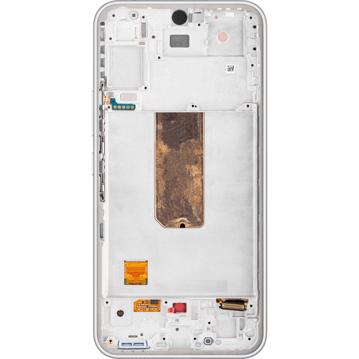 Touchscreen Display Samsung Galaxy A54 A546, with Frame, White, Service Pack GH82-31231B