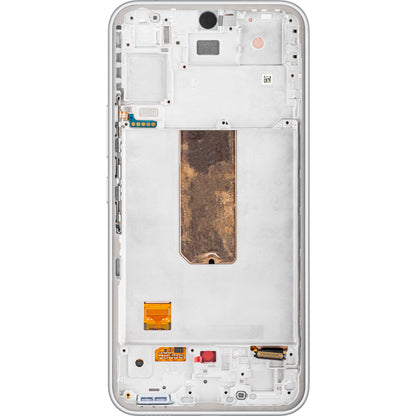 Touchscreen Display Samsung Galaxy A54 A546, with Frame, White, Service Pack GH82-31231B