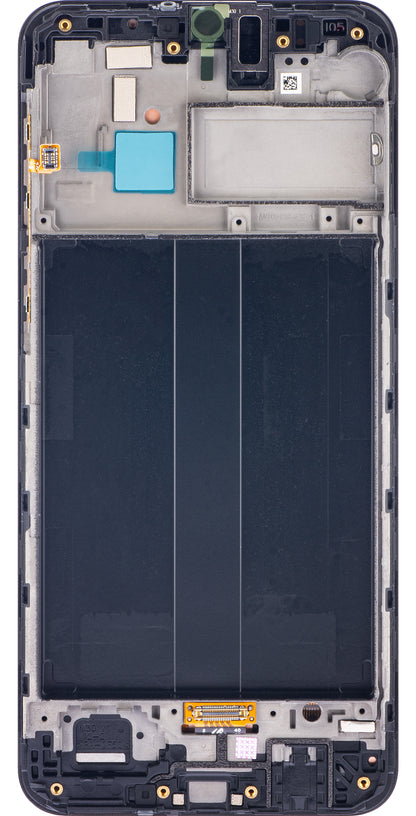 Samsung Galaxy Galaxy M30 M305 Touchscreen Display with Frame, Black, Service Pack GH82-19347A 