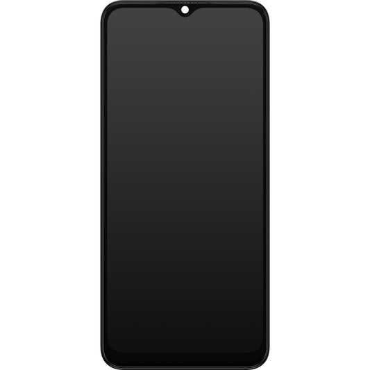 Dotykový displej Samsung Galaxy A03 A035, s rámom, verzia G, čierny, servisný balík GH81-21626A