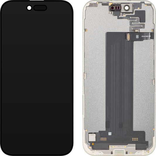 Displej s dotykovou obrazovkou a svetelným senzorom priblíženia MP kompatibilný s Apple iPhone 17 Air, s rámom, softvérová verzia OLED FHD 120Hz diagnostika, čierny