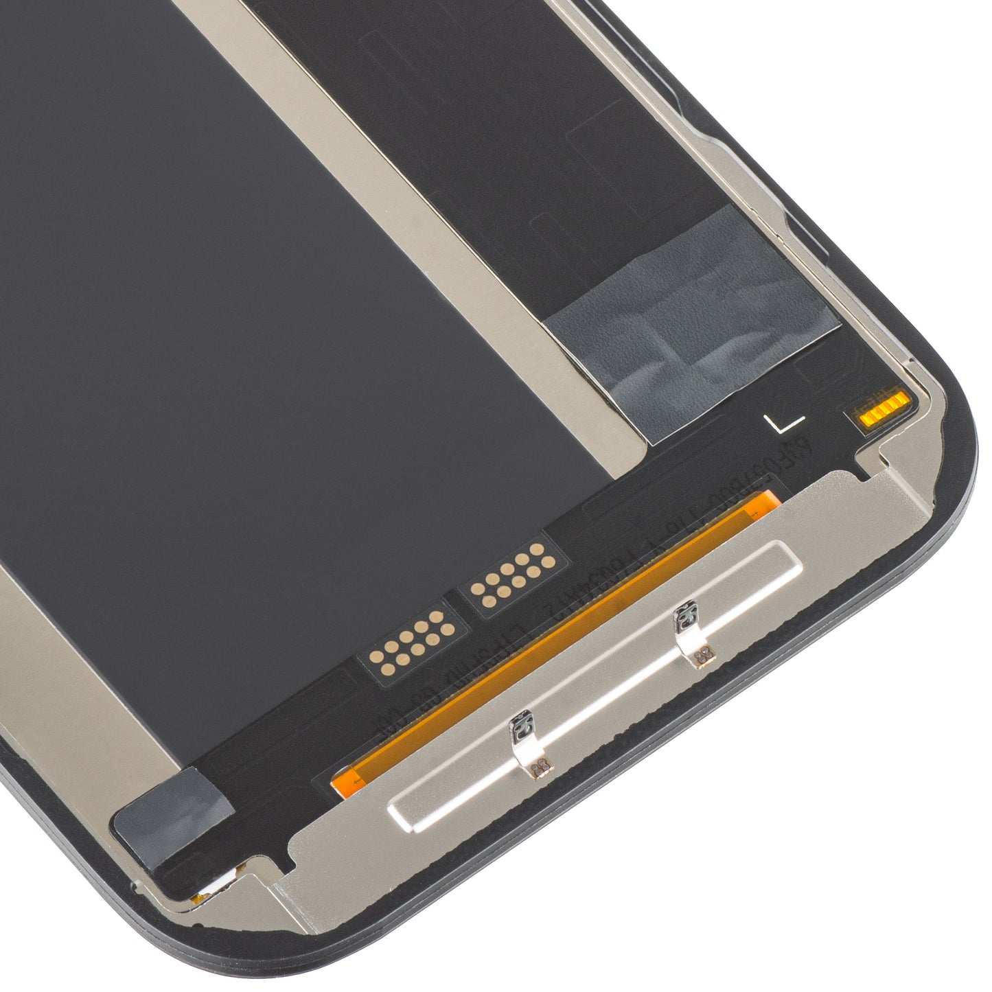 Displej s dotykovou obrazovkou ZY pre Apple iPhone 17 Pro, s rámom, verzia LCD In-Cell IC Movable, čierna