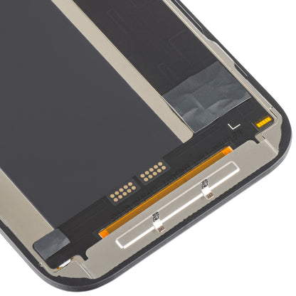 Displej s dotykovou obrazovkou ZY pre Apple iPhone 17 Pro, s rámom, verzia LCD In-Cell IC Movable, čierna