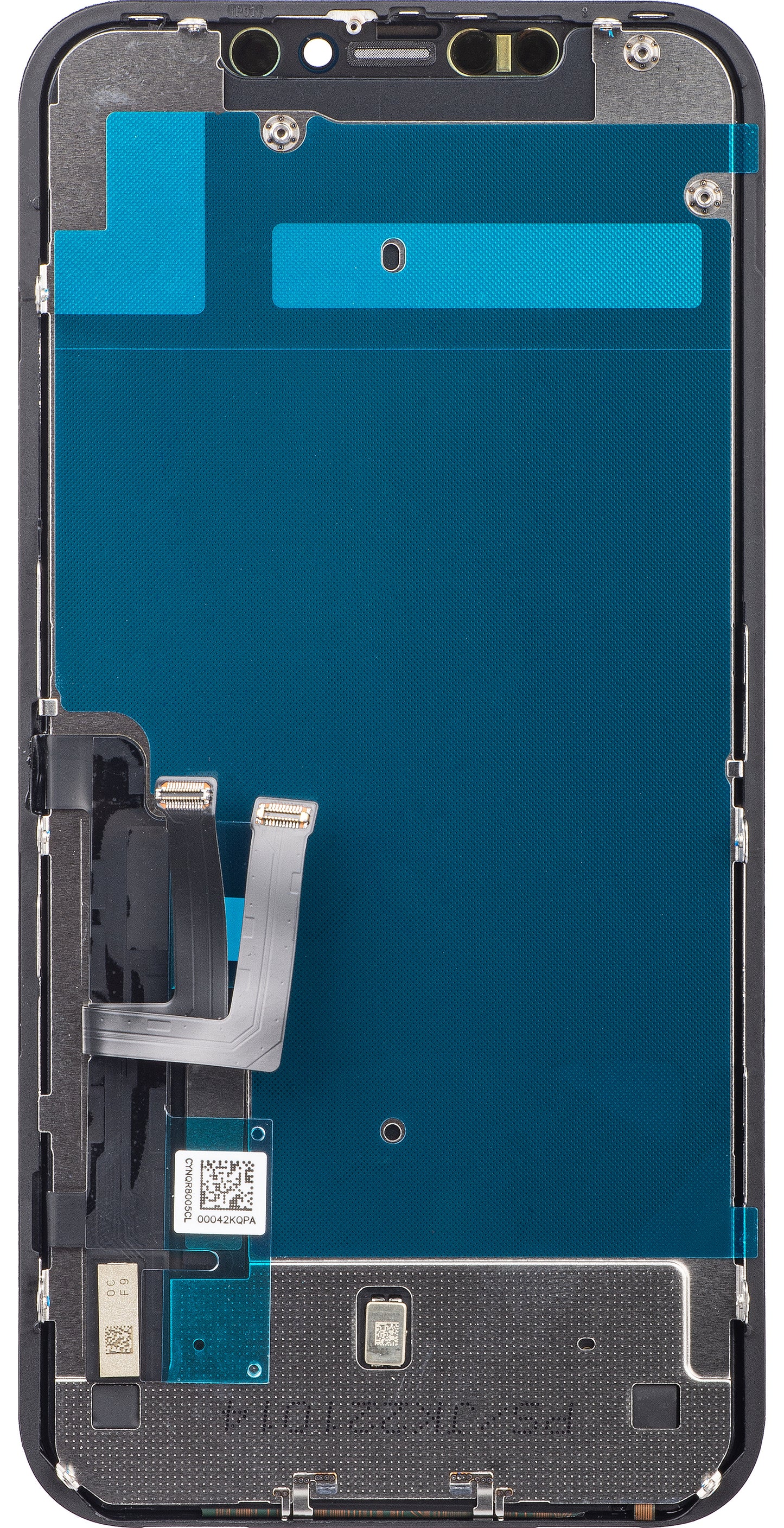 Dotykový displej JK pre Apple iPhone 11, s rámom, verzia In-Cell LCD, čierny