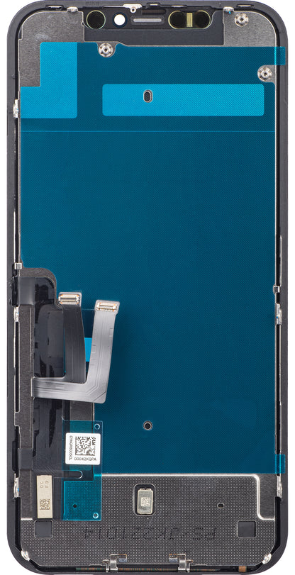 Dotykový displej JK pre Apple iPhone 11, s rámom, verzia In-Cell LCD, čierny