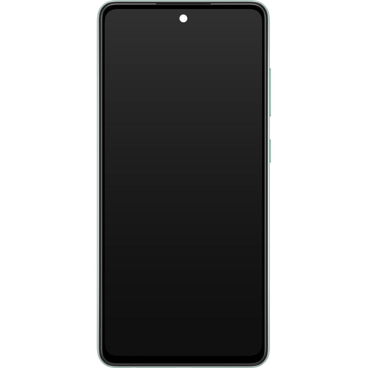 Samsung Galaxy Galaxy A52s 5G A528 dotykový displej s rámom, zelený, servisný balík GH82-26861E