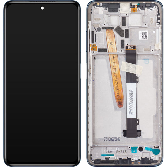 Displej s dotykovou obrazovkou Xiaomi Poco X3 Pro, s rámom, čierny, servisný balík 560002J20S00