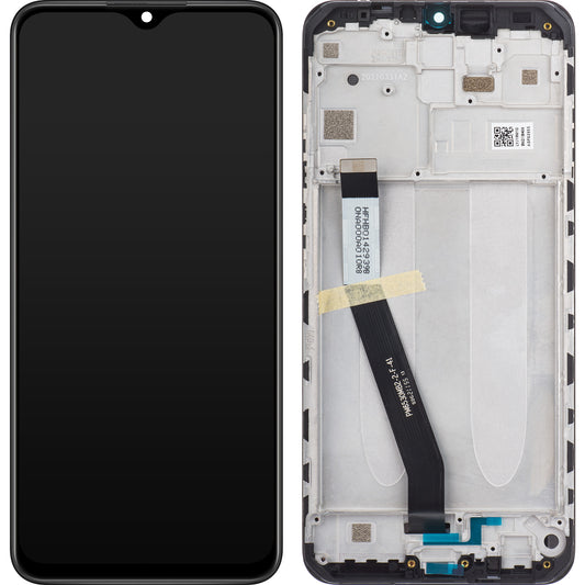 Display s dotykovou obrazovkou Xiaomi Redmi 9, s rámom, čierny, Service Pack 5600050J1900