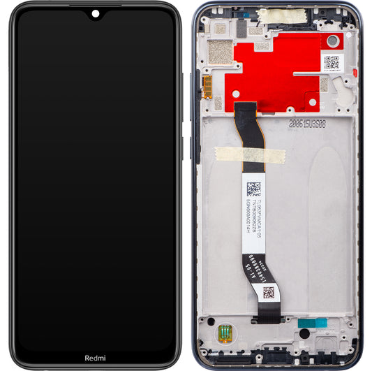 Display s dotykovou obrazovkou Xiaomi Redmi Note 8T, s rámom, čierny, Service Pack 5600040C3X00
