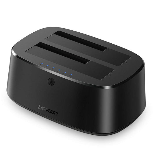 Dockingová stanica UGREEN CM198 (50857) pre HDD / SSD SATA 2,5 palca / 3,5 palca, čierna
