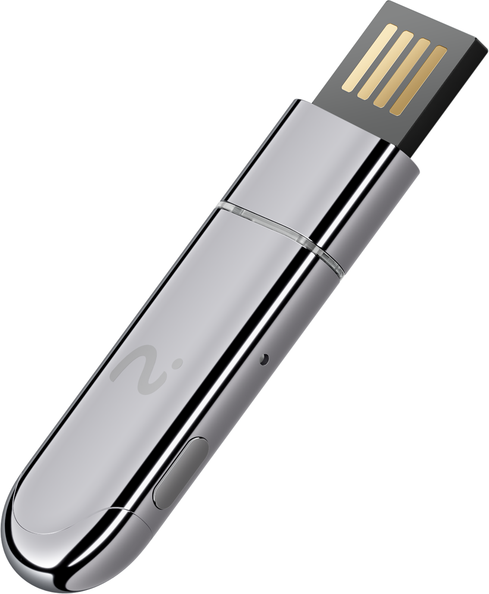 Záznamové zariadenie / Diktafón Viaim NoteKit AI, USB-C / USB-A, Sivá