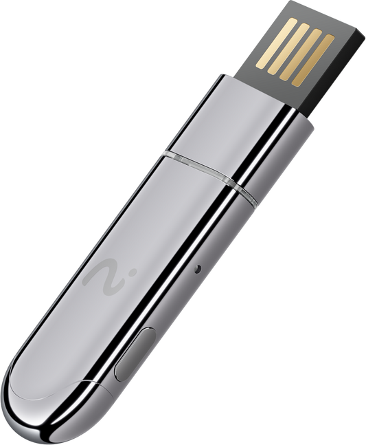 Záznamové zariadenie / Diktafón Viaim NoteKit AI, USB-C / USB-A, Sivá