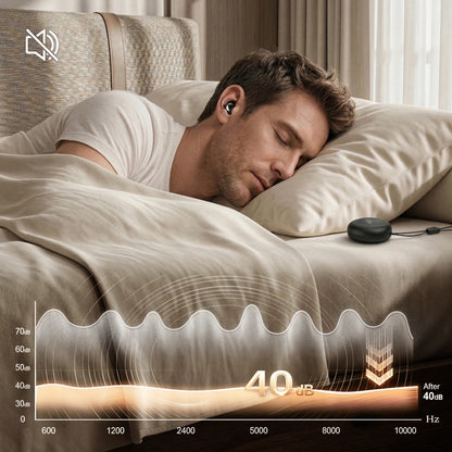 Ušné zátky Tech-Protect QuietFit, Čierne
