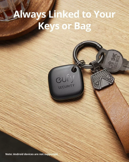 Eufy Security SmartTrack Link pre iOS Series, Sada 4 kusy, Čierna E87B0012