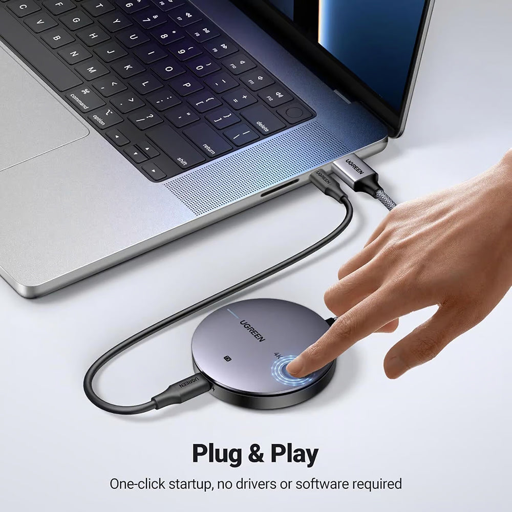 Bezdrôtový HDMI extender UGREEN CM586, 4K, čierny