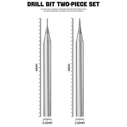 Extractor Bit Luowei LW-331 na vyťahovanie zlomených skrutiek, 2v1