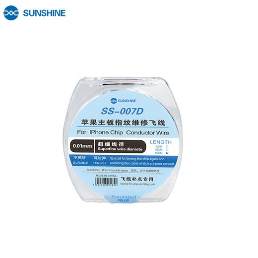 Medený drôt Sunshine SS-007D, 0,01 mm, 150 m