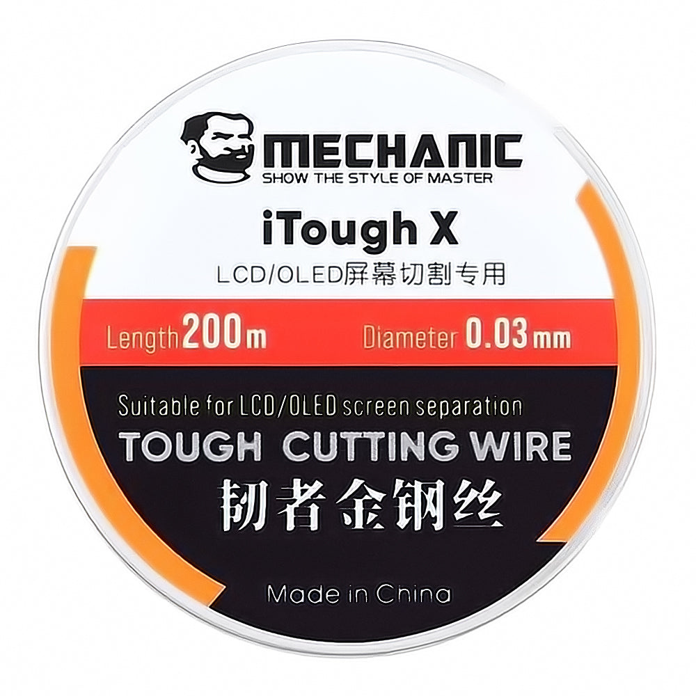 Mechanický molybdénový drôt iTough X, 0,03 mm, 200 m