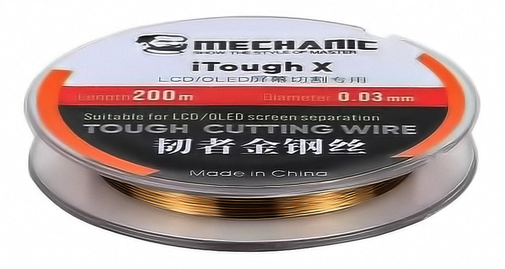 Mechanický molybdénový drôt iTough X, 0,03 mm, 200 m