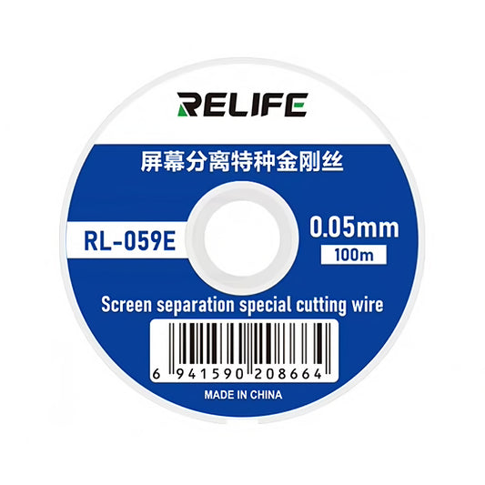 Molybdénové vlákno Relife RL-059E, 0,05 mm, 100 m
