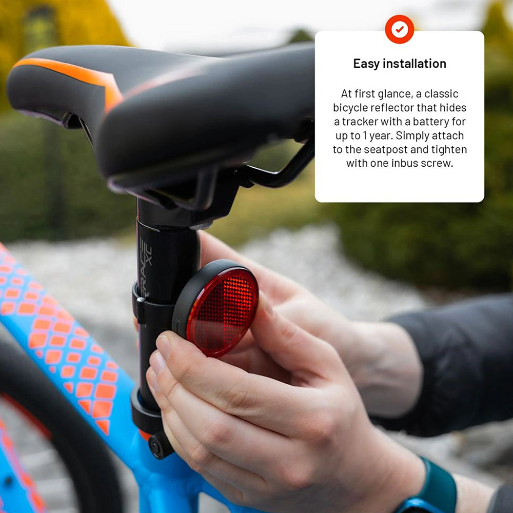 Fixed SmartTag Bike pre iOS Series, Čierna